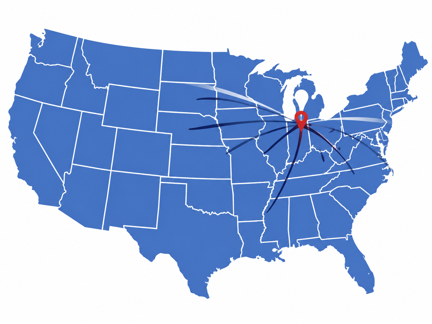 GTM trucking service areas Michigan based